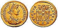 Archivo:Solidus Valentinian II trier RIC 090a