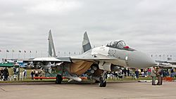 Archivo:Sukhoi Su-35 on the MAKS-2009 (01)