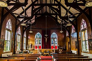 Archivo:The interior of St. Mary's Catholic Church (Falkland Islands)