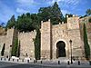 Puerta de la Antigua Plaza de Armas del Puente de Alcántara