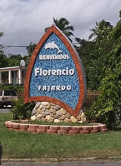 Welcome to Florencio, Fajardo, Puerto Rico.jpg