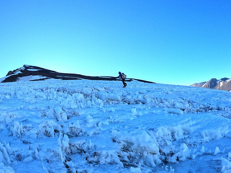Último tramo del glaciar