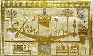 Archivo:Abydos Tempelrelief Sethos I. 27