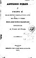 Antonio Pérez y Felipe II cover page