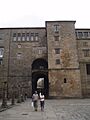 Arco del Palacio arzobispal de Santiago de Compostela, antiguo Palacio de Gelmírez