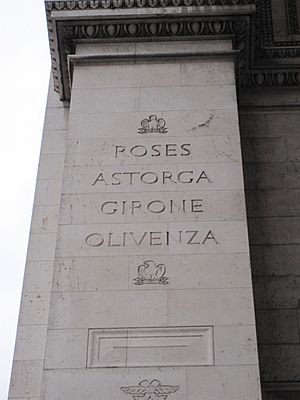 Archivo:Astorga en el Arco de Triunfo de París