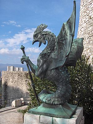 Archivo:Basilisk, Trsat Castle, Rijeka056