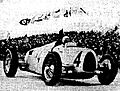 Bernd Rosemeyer, au Nurburgring pour une victoire à l' l'Eifelrennen en 1936