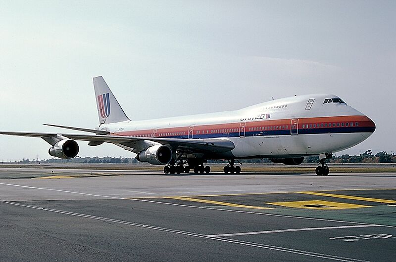 Boeing 747-122, United Airlines AN0108466