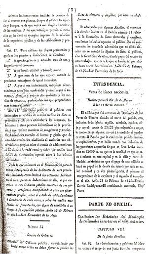 Archivo:Boletín Oficial de la Provincia de Ávila