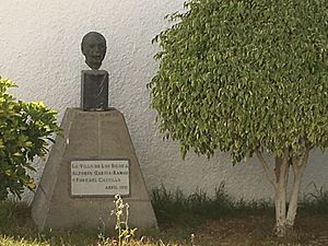 Archivo:Busto en homenaje a Alfonso García-Ramos en Los Silos