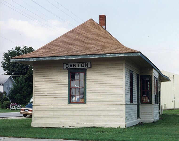 Canton MN train depot