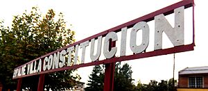 Archivo:Cartel ferreo Empalme Villa Constitución