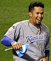 Cheslor Cuthbert on November 2, 2015 (cropped)