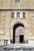 Chuch of Santiago el Mayor in Zaragoza, façade