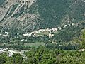 Clamensane, le village