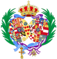 Coat of arms of Princess Alicia of Bourbon-Parma (1960-1964)