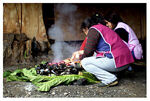Archivo:Curanto en Hoyo (Isla Mechuque - Chiloé) - Flickr - madhseason (1)