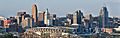 Downtown Cincinnati viewed from Devou Park Cropped