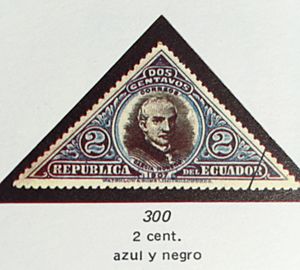 Archivo:Estampilla con imagen del Presidente Gabriel García Moreno (tomada del álbum didáctico de sellos postales 1865-1982 Banco Central del Ecuador)