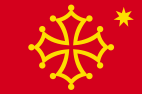 Archivo:Flag of Occitania (with star)