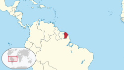 Archivo:French Guiana in its region