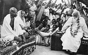 Archivo:Gandhi-Tagore