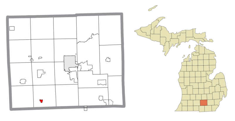Hanover (village), MI location