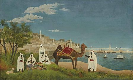 Henri Rousseau - Paysage d'Alger
