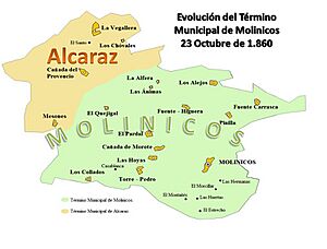 Archivo:Incorporación a Molinicos de La Alfera, Las Ánimas y El Quejigal
