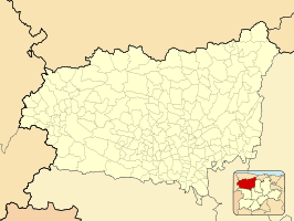 Valdemora ubicada en la provincia de León