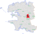 Localisation Plonévez-du-Faou dept29