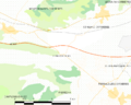 Map commune FR insee code 11148