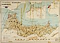 Mapa del Protectorado Español en Marruecos (1924)