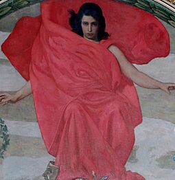 Muse Melpomene, by Simmons-Highsmith (detail)