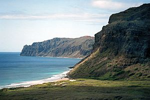 Archivo:Niihau cliffs aerial