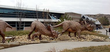 Royal tyrrell entrance