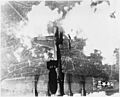 United States bombing raid over a German city - NARA - 197269