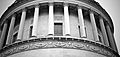 WV State capitol corinthian columns detail, garlands and eagle