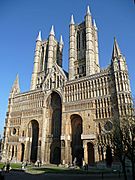 West front - Lincoln Cathedral - geograph.org.uk - 695994