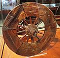 Wheel of wagon IMG 1241 osebergfunnet