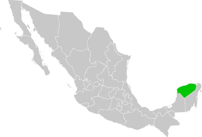 Yucatan in Mexico