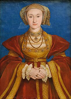 Anne de Clèves - Hans Holbein le Jeune - Musée du Louvre Peintures INV 1348 ; MR 756 - version 2.jpg