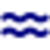Aquarius symbol (heavy blue).svg