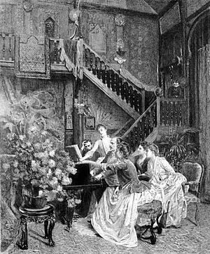 Archivo:Autour d'une partition - Charles Baude after Albert Aublet