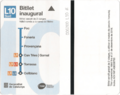 Bitllet inaugural Provençana - L10 Sud (02-03-2019)