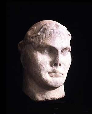 Archivo:Bust of Constantine I from York YORYM 1998 23