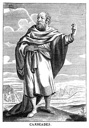Archivo:Carneades in Thomas Stanley History of Philosophy