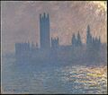 Claude Monet - Houses of Parliament, Sunlight Effect (Le Parlement, effet de soleil) - Google Art Project