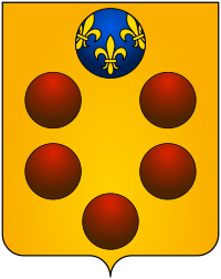 Archivo:Coat of arms of the House of Medici